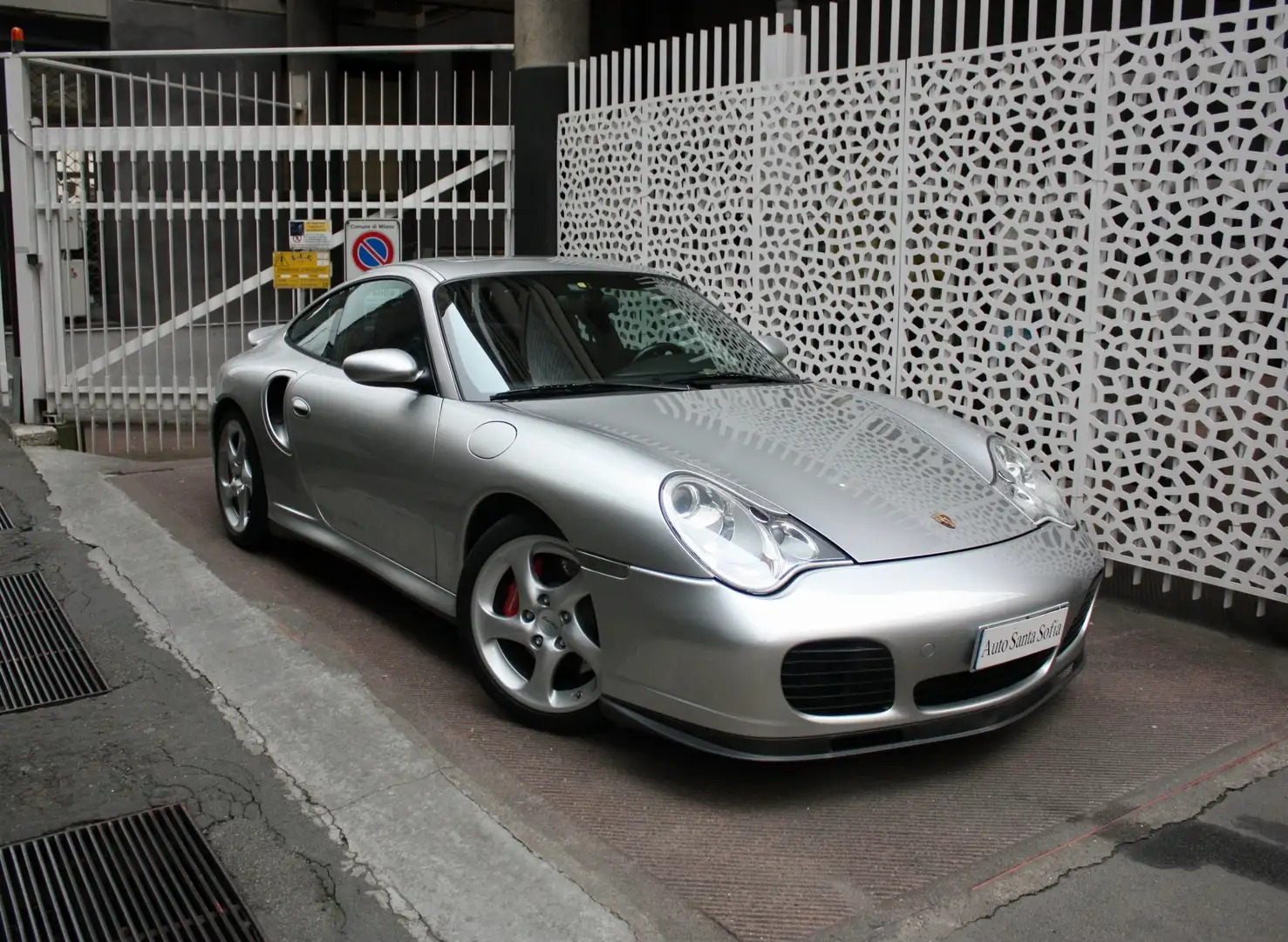 Porsche 996 911 Turbo Coupé-Tagliandi Porsche-Tetto-ASI Grigio - 1