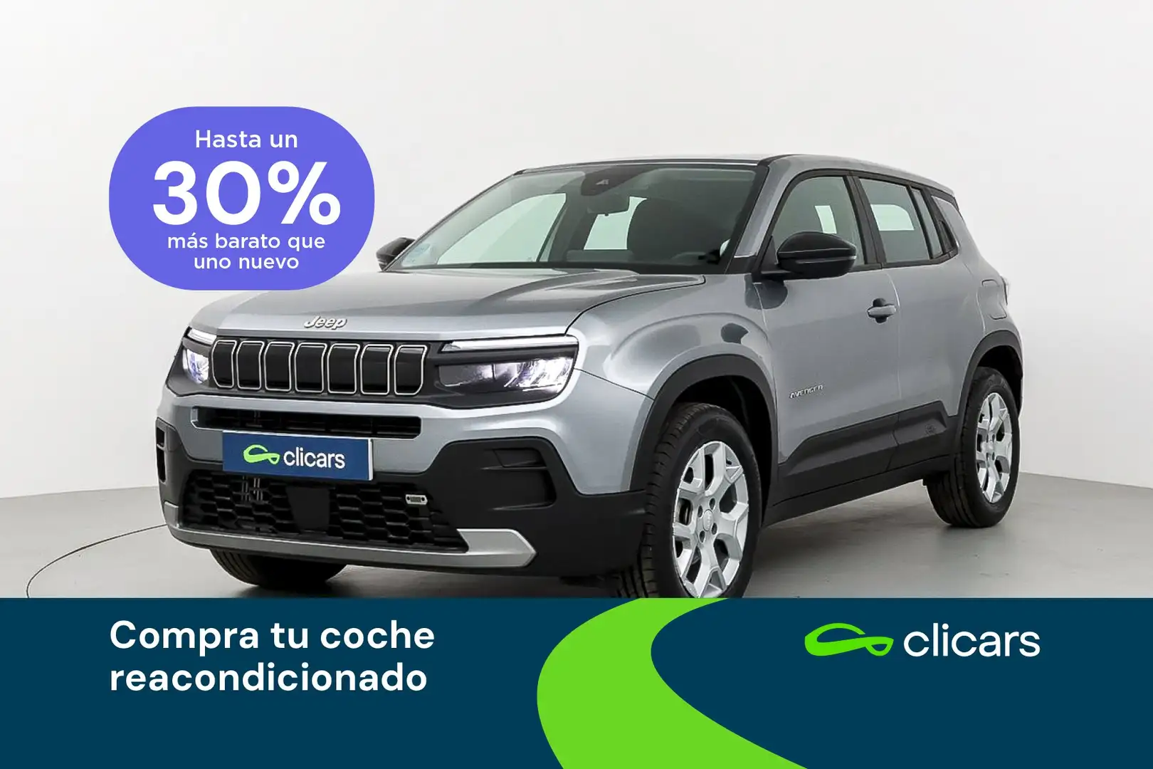 Jeep Avenger 1.2 Altitude 100 Gris - 1