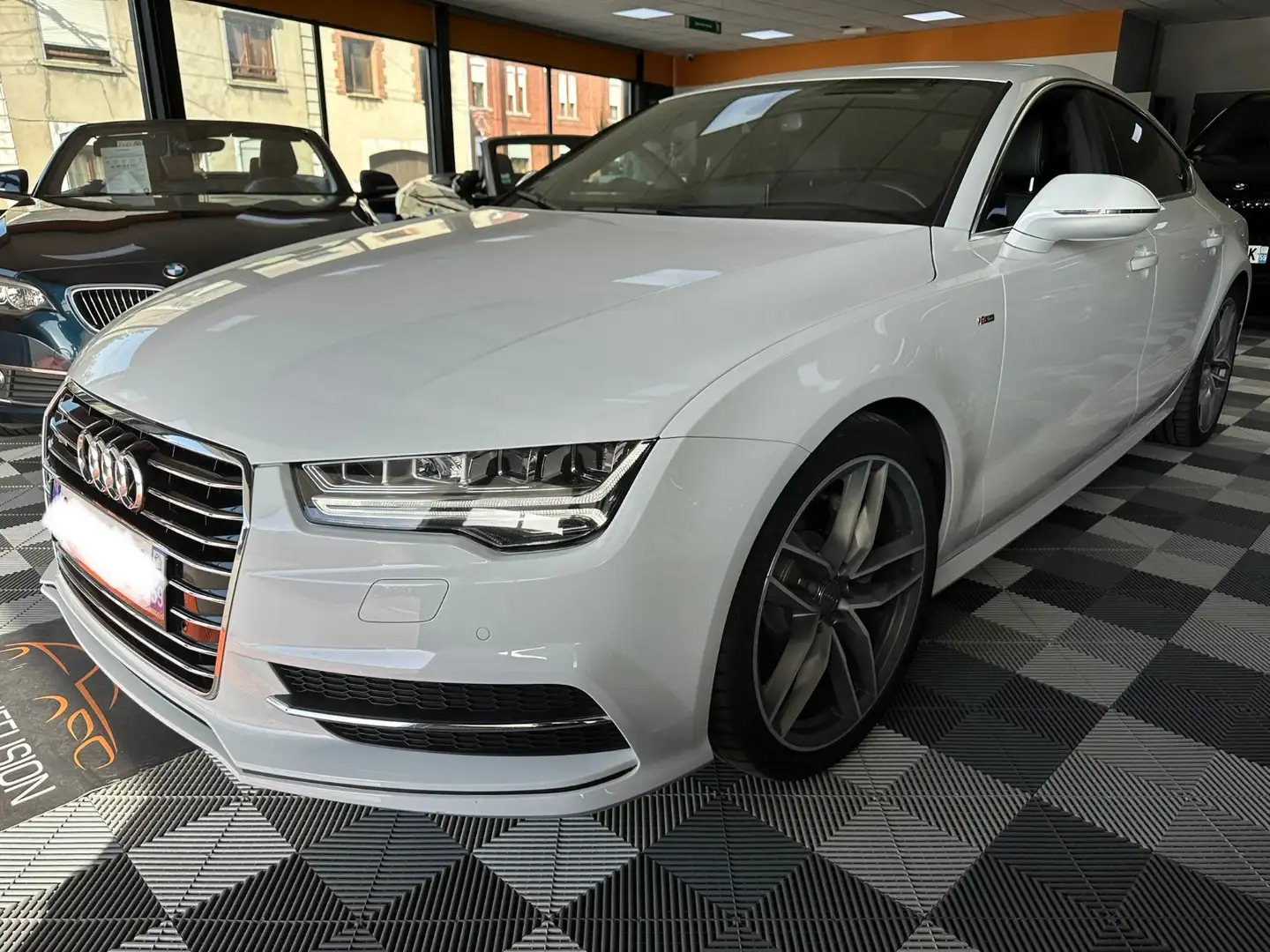 Audi A7 3.0 TDI quattro S line S-tronic Blanc - 2