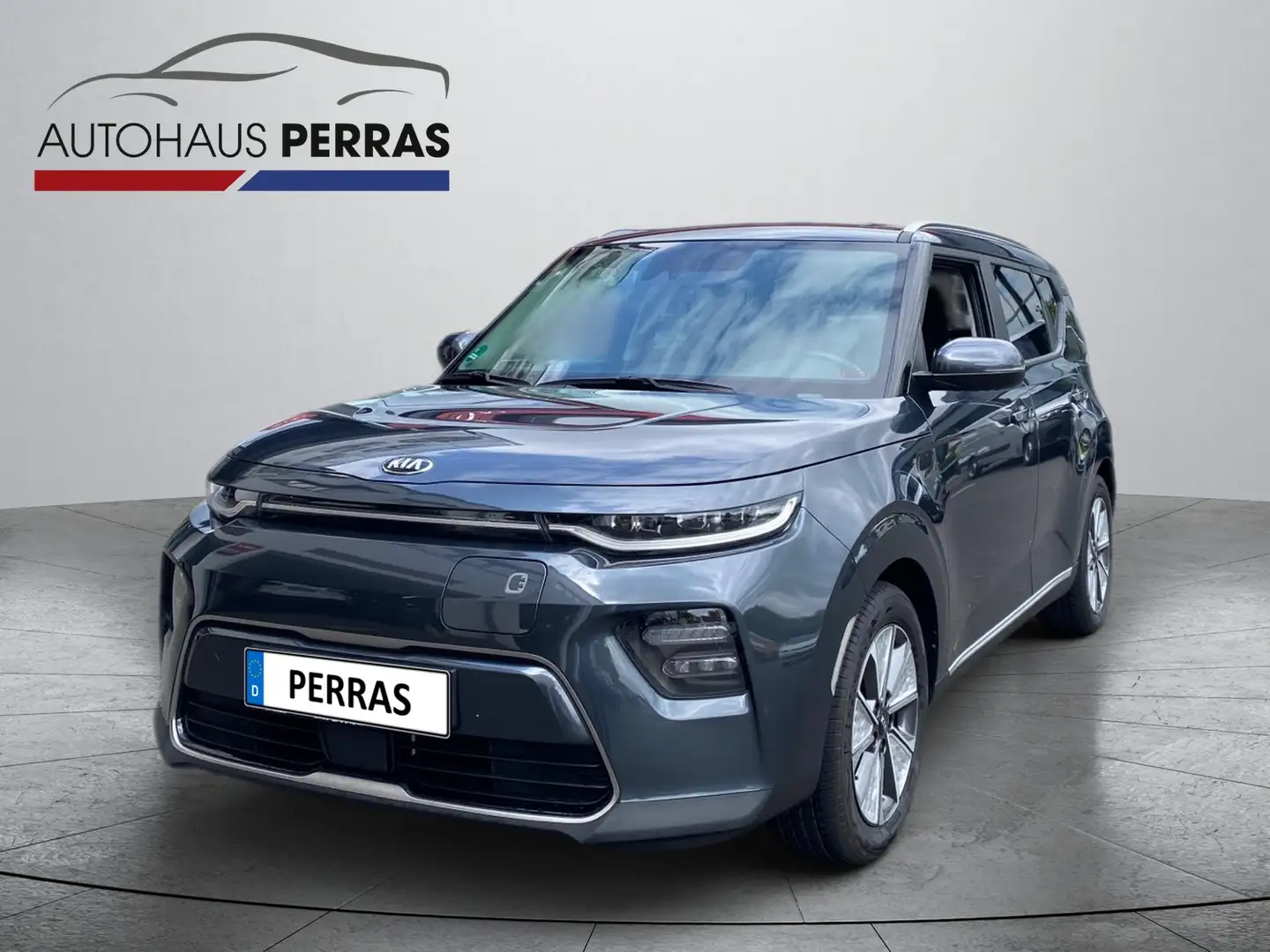 Kia Soul EV 64kWh Vision 3Ph 100% SOH Batterie ACC Navi FLA Gris - 2