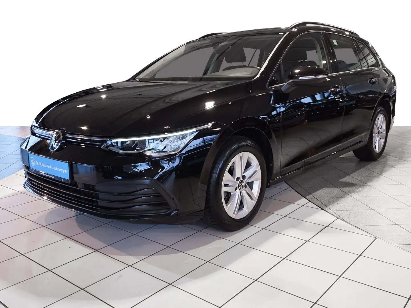 Volkswagen Golf VIII 1.5 eTSI Life DSG LED AHK PDC Sitzhzg Schwarz - 2