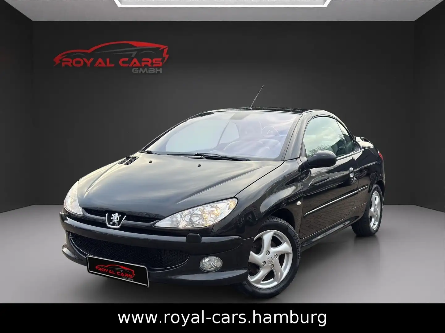 Peugeot 206 Cabriolet CC Platinum*LEDER*PDC*SHZ*ALU*JBL* Schwarz - 1