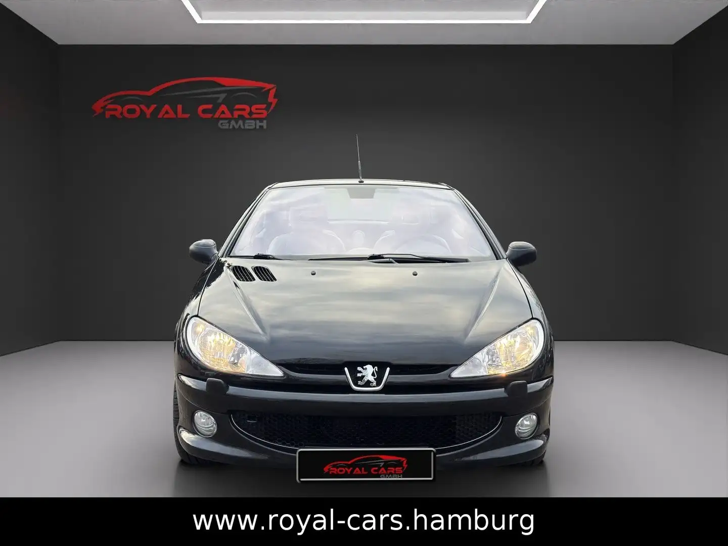 Peugeot 206 Cabriolet CC Platinum*LEDER*PDC*SHZ*ALU*JBL* Schwarz - 2