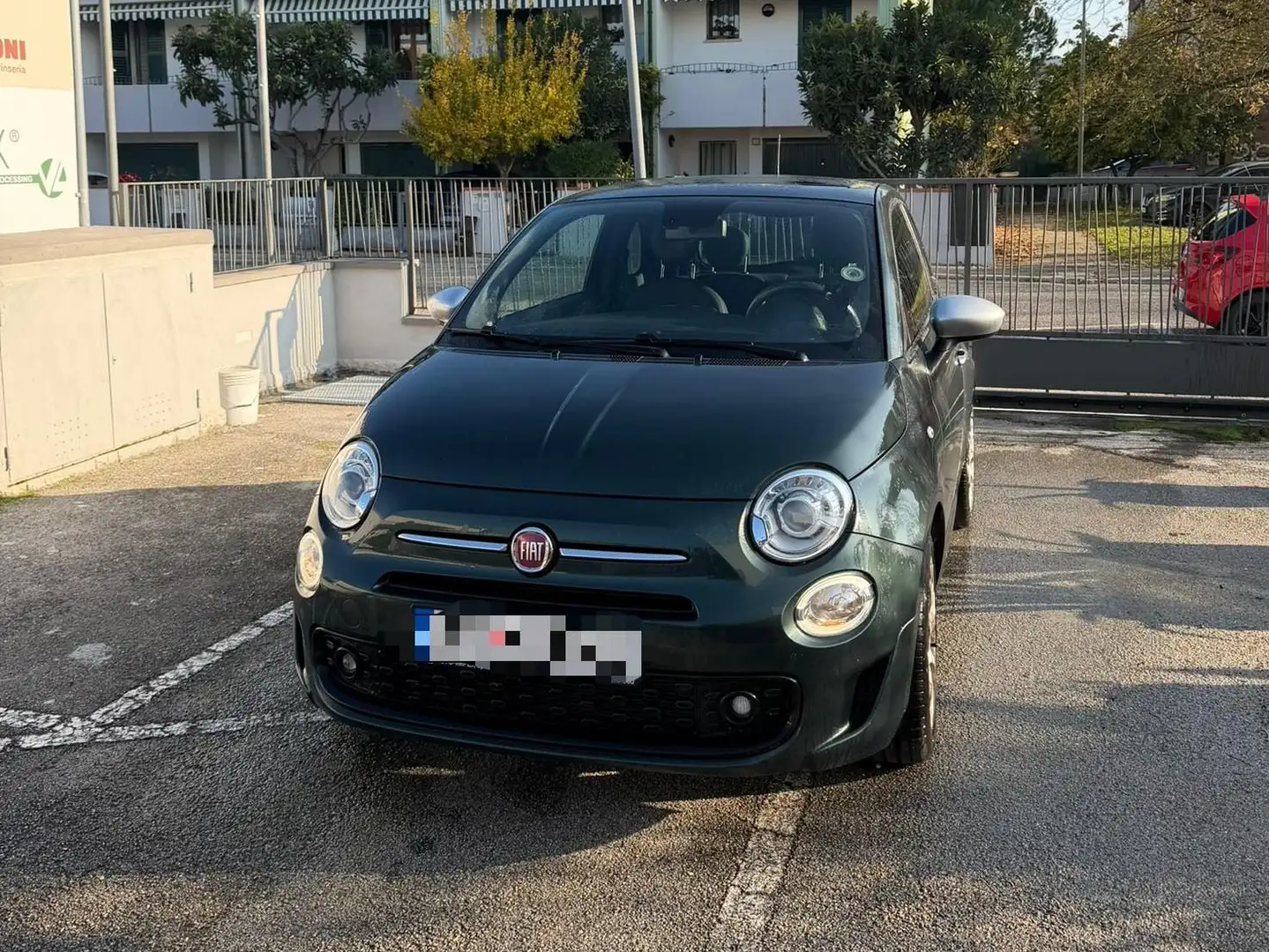 Fiat 500 500 1.2 Lounge 69cv dualogic my20 Verde - 1