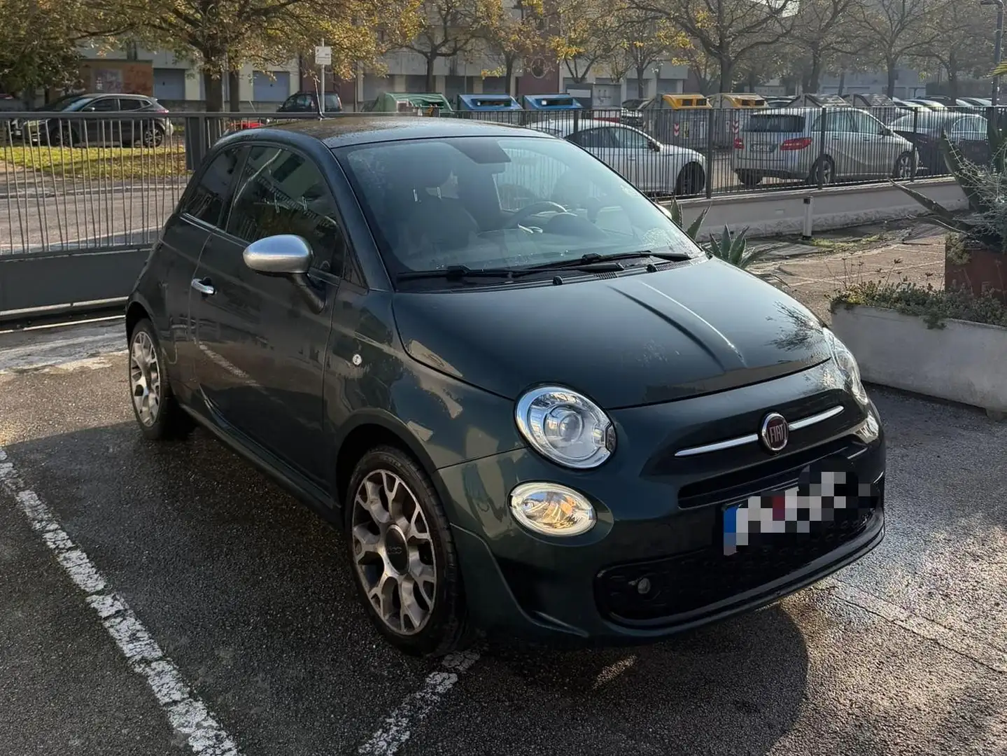 Fiat 500 500 1.2 Lounge 69cv dualogic my20 Verde - 2