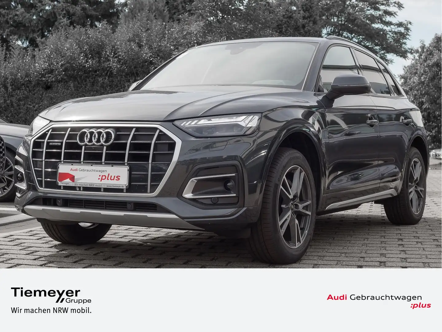 Audi Q5 45 TFSI Q RAUTE MATRIX PANO 360 AHK Grau - 1