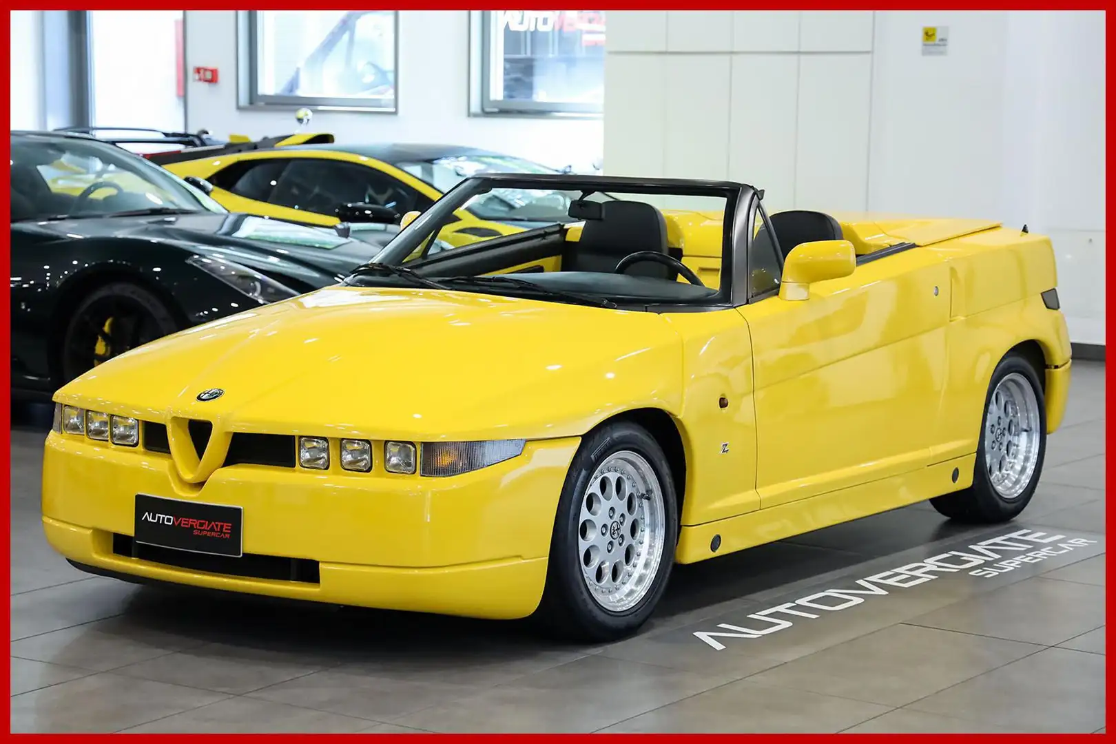 Alfa Romeo RZ ITALIANA - TAGLIANDATA - 6.800KM Giallo - 1