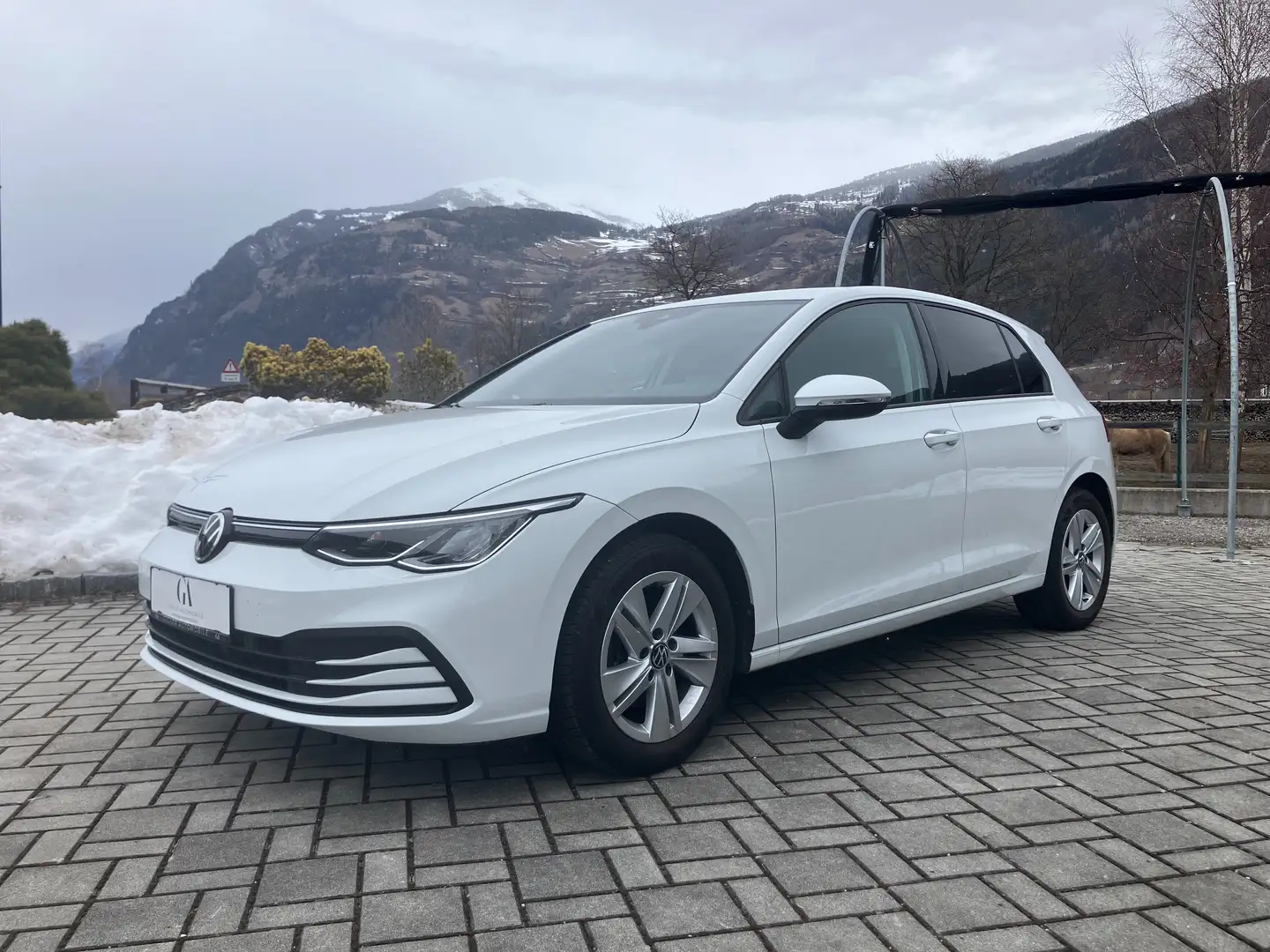 Volkswagen Golf 8 Rabbit 1,0 TSI Weiß - 1