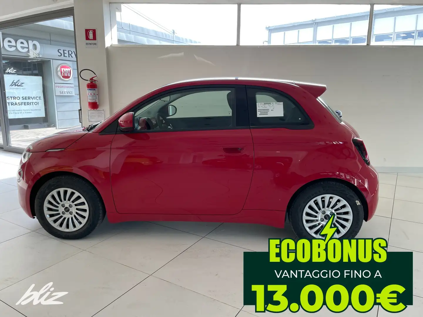 Fiat 500e e - 320 Berlina Rosso - 2