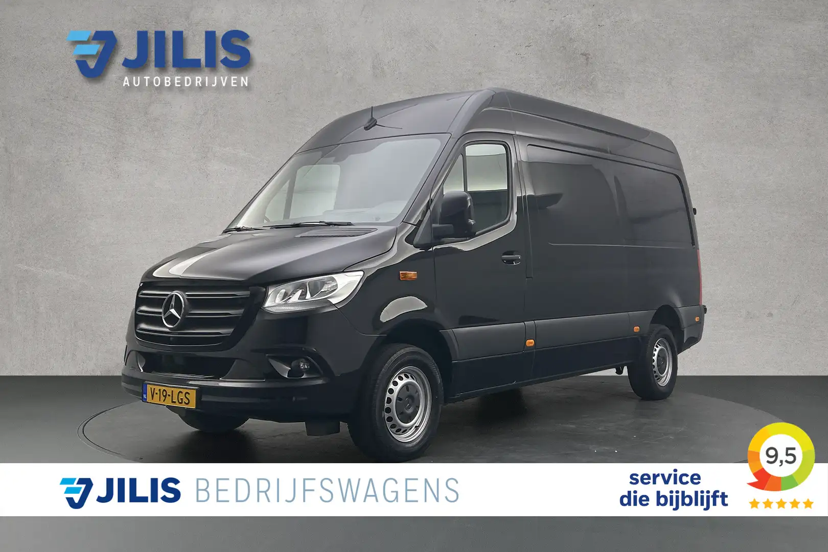 Mercedes-Benz Sprinter 317 CDI L2H2 RWD | Navigatie | 360 Camera | Stoelv Zwart - 1
