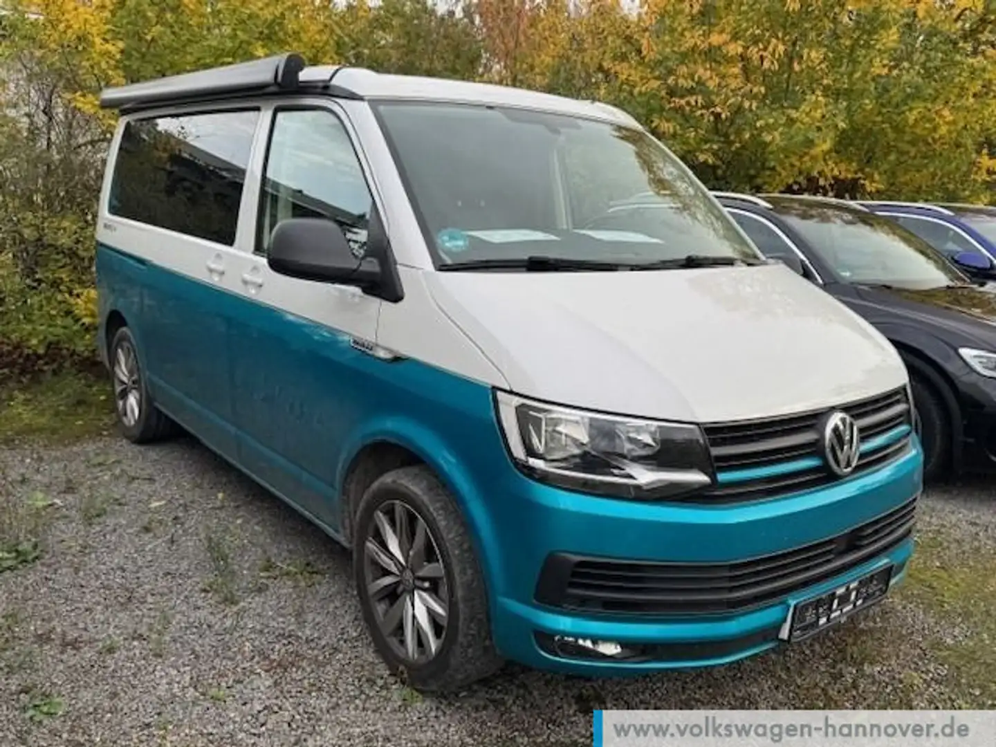 Volkswagen T6 California Beach 2.0 TDI Automatik Navi DCC A Weiß - 1