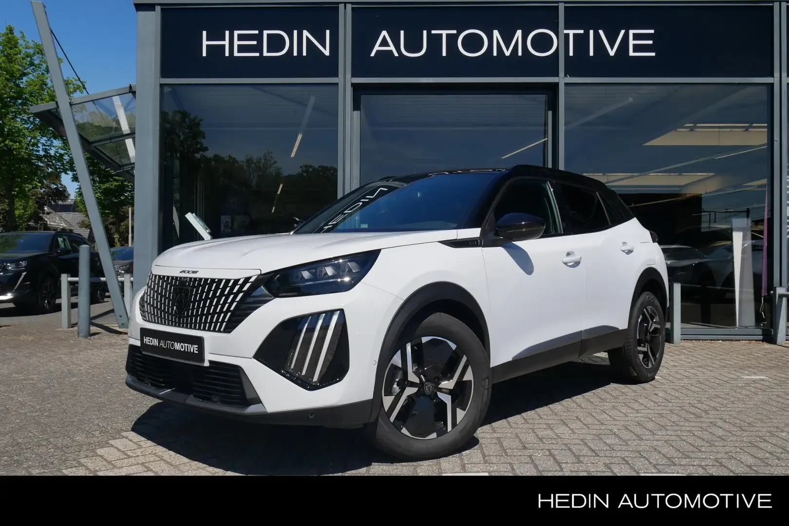 Peugeot 2008 1.2 Hybrid 145 GT Nieuw uit voorraad| Navigatie | Blanc - 1
