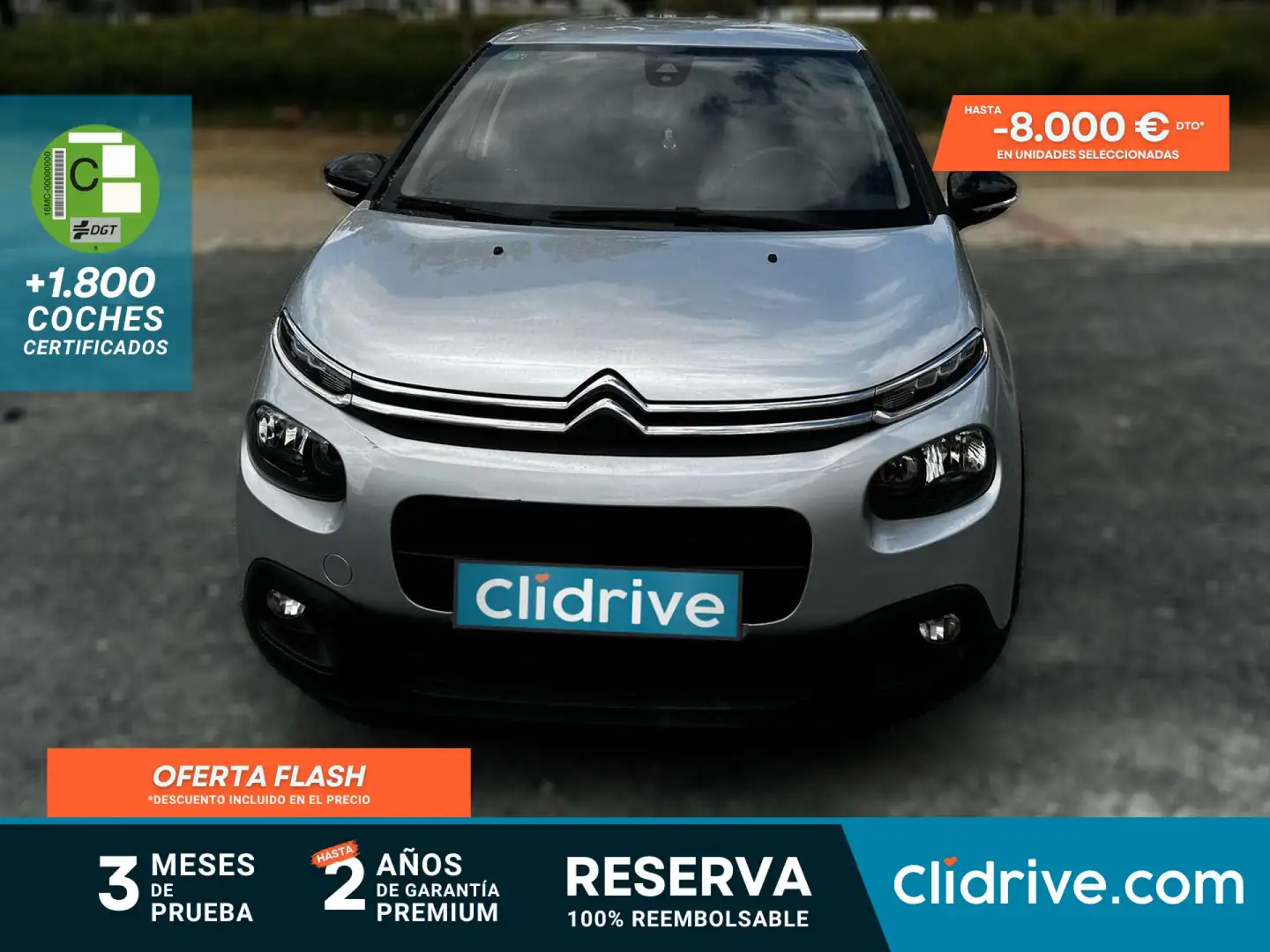 Citroen C3 1.6BlueHDi S&S Shine 75 Gris - 1
