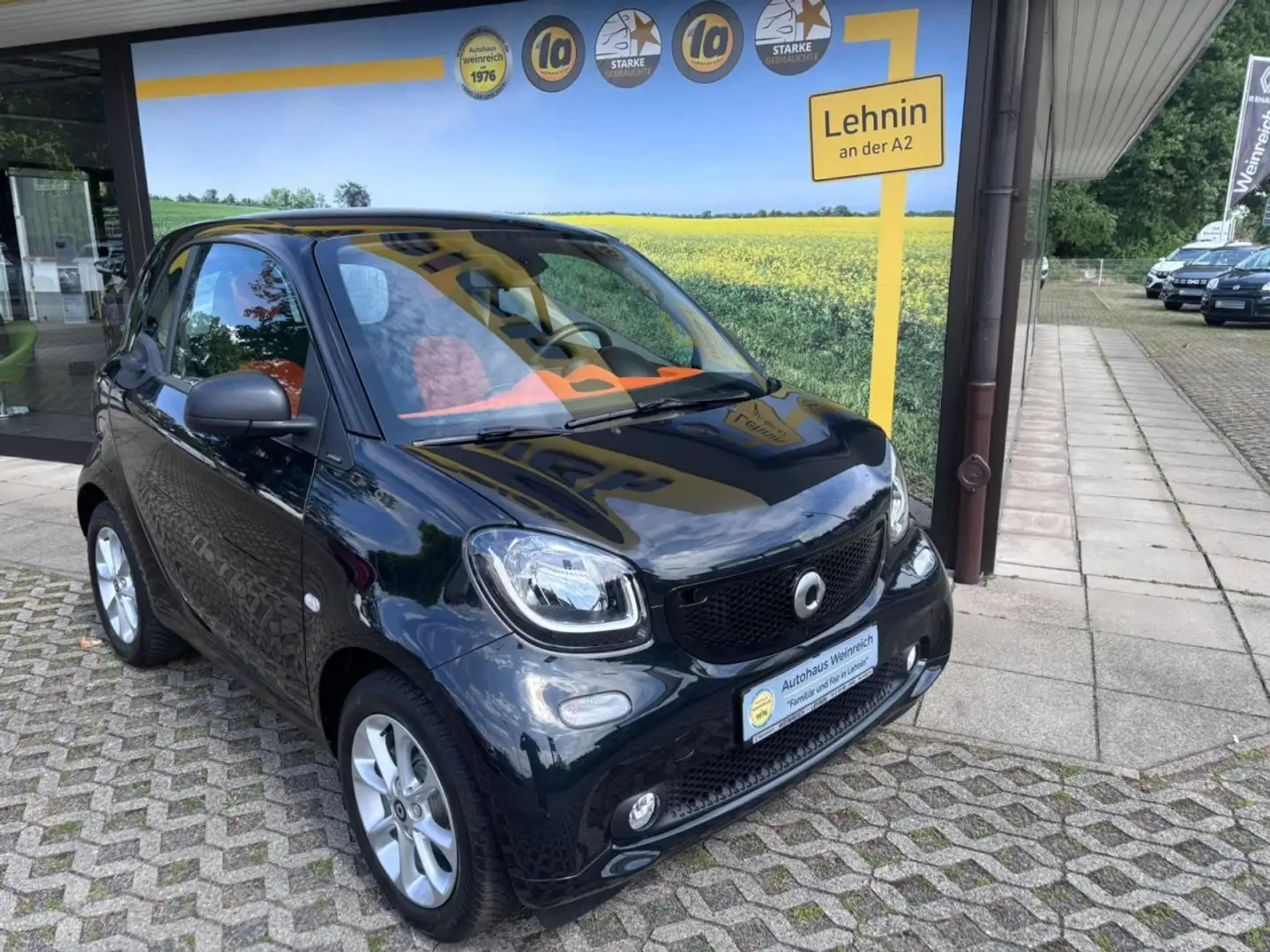 smart forTwo mit Klima, Bluetooth & Navi Klima Navi Schwarz - 2