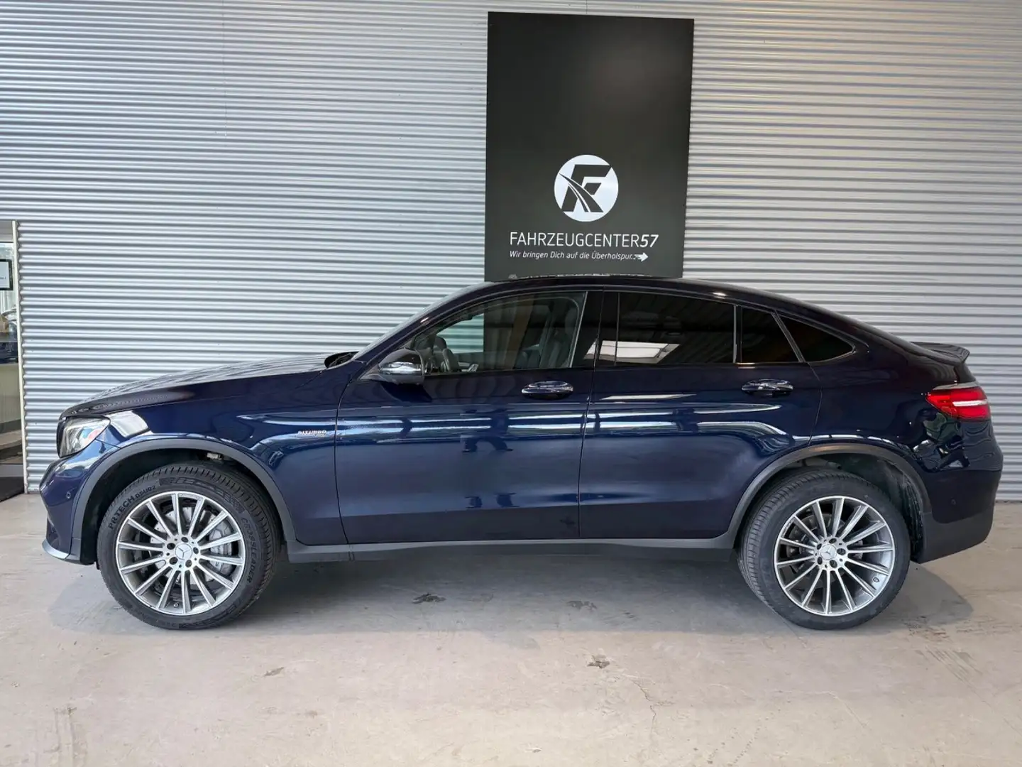 Mercedes-Benz GLC 43 AMG Coupé/BURMESTER/360°/LED Bleu - 2
