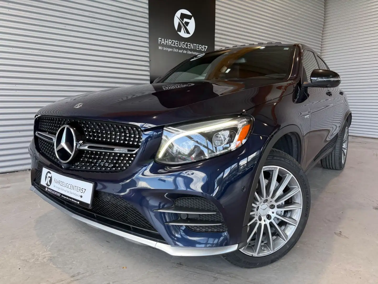 Mercedes-Benz GLC 43 AMG Coupé/BURMESTER/360°/LED Bleu - 1