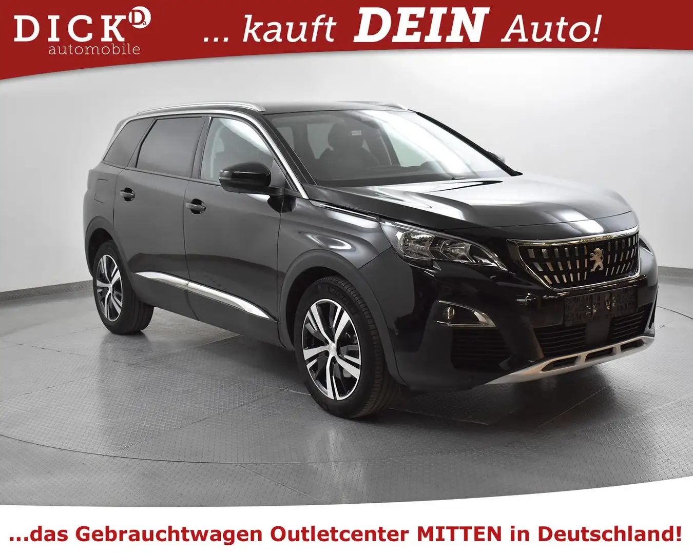 Peugeot 5008 2.0 HDI Aut Allure NAVI+VIRTU+KAM+LED+SHZ+ Schwarz - 1