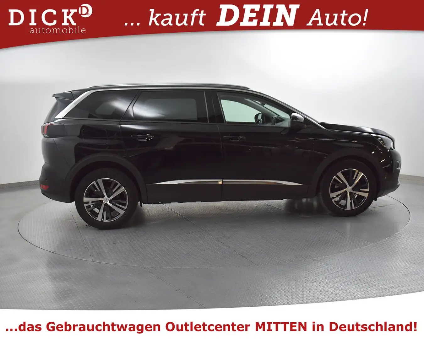 Peugeot 5008 2.0 HDI Aut Allure NAVI+VIRTU+KAM+LED+SHZ+ Schwarz - 2