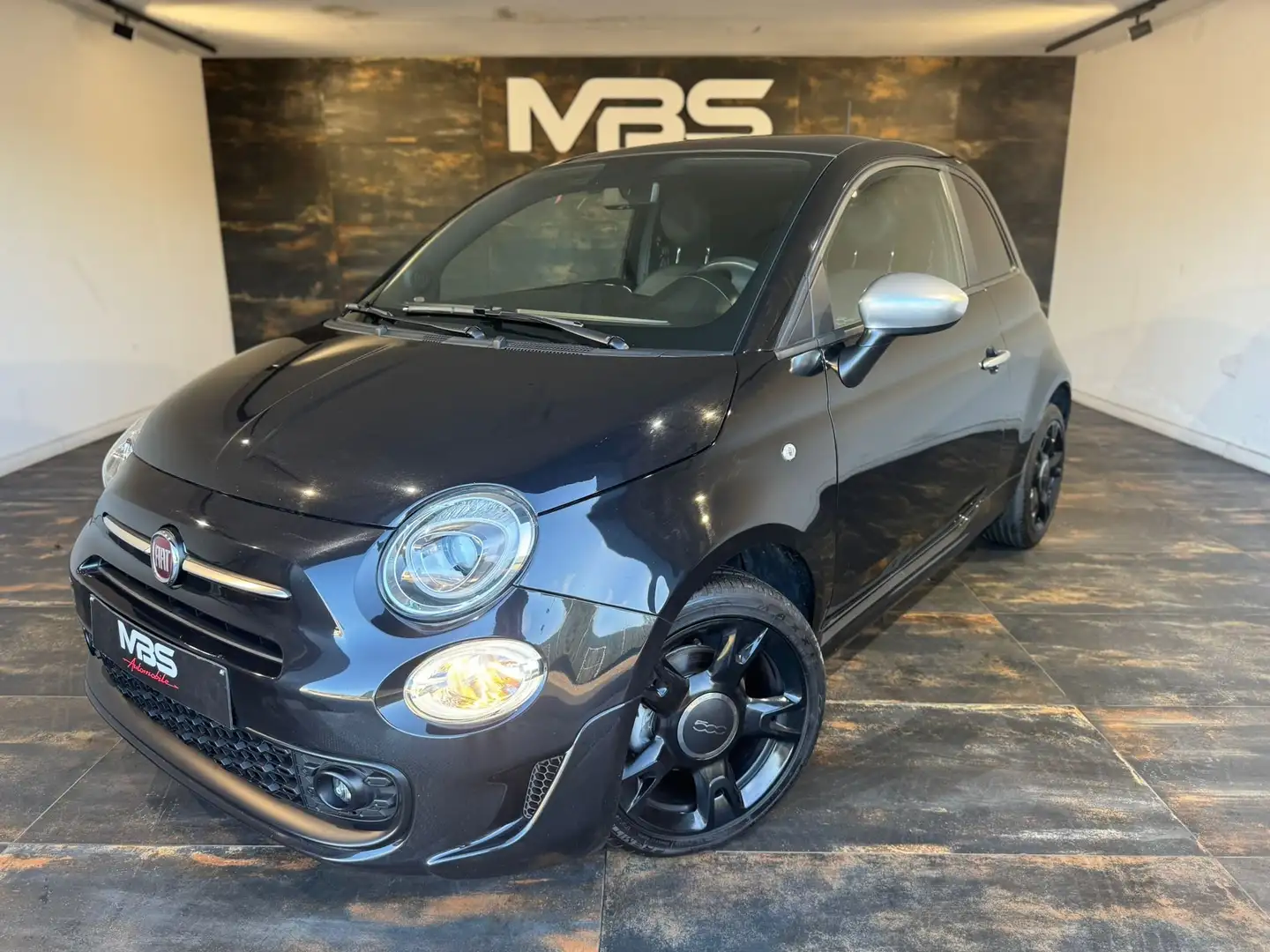 Fiat 500 1.0i * SPORT *CARPLAY *BEATS *VITRE TEINTER *GPS Noir - 1