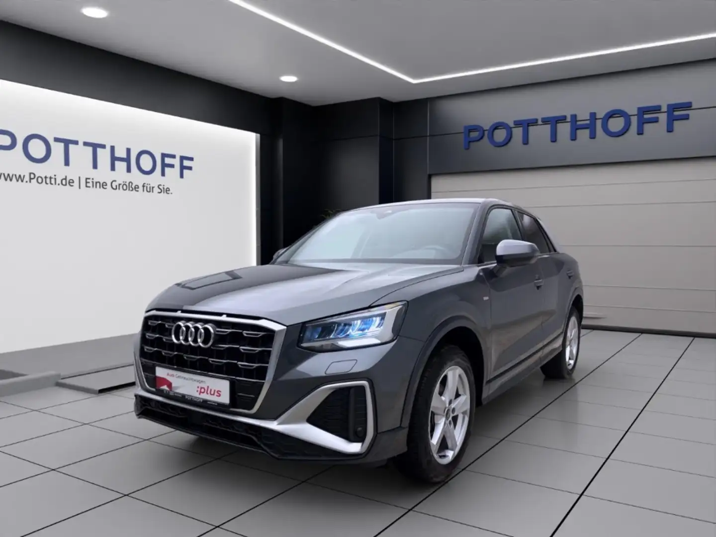 Audi Q2 30 TFSI S LINE PDC VIRTUAL AHK LM17 LED Grau - 1
