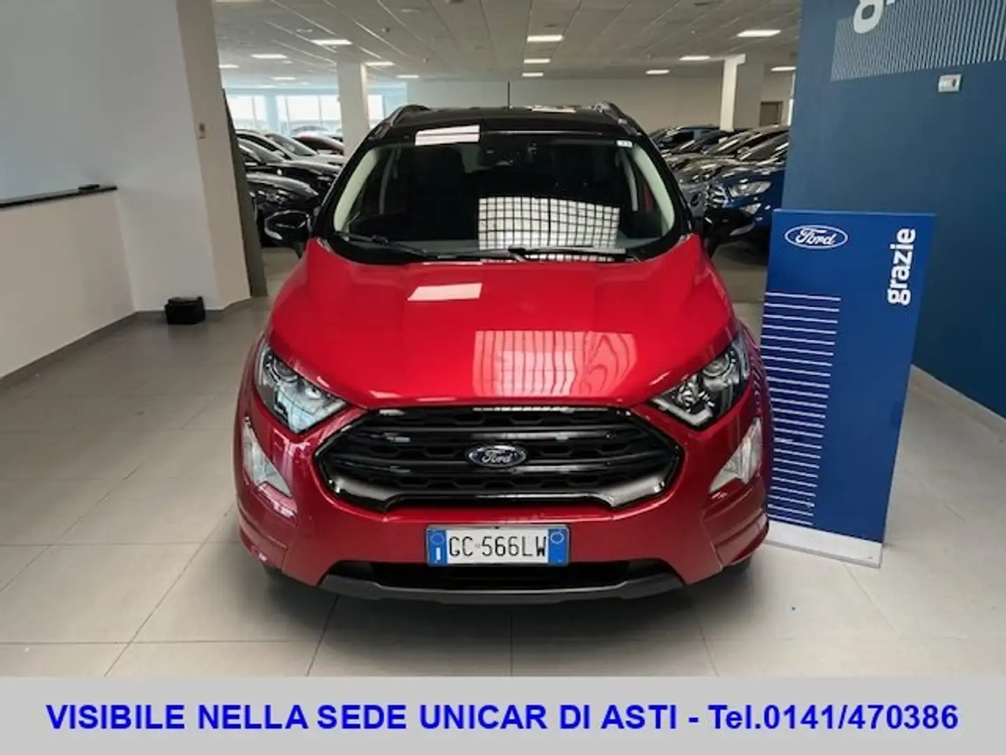 Ford EcoSport 1.5 Ecoblue 95CV  ST-Line S&S Rosso - 2