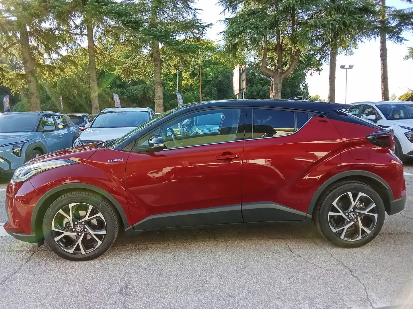Toyota C-HR C-HR 2.0 Hybrid E-CVT Trend 152CV + ELETTRICO Rouge - 2