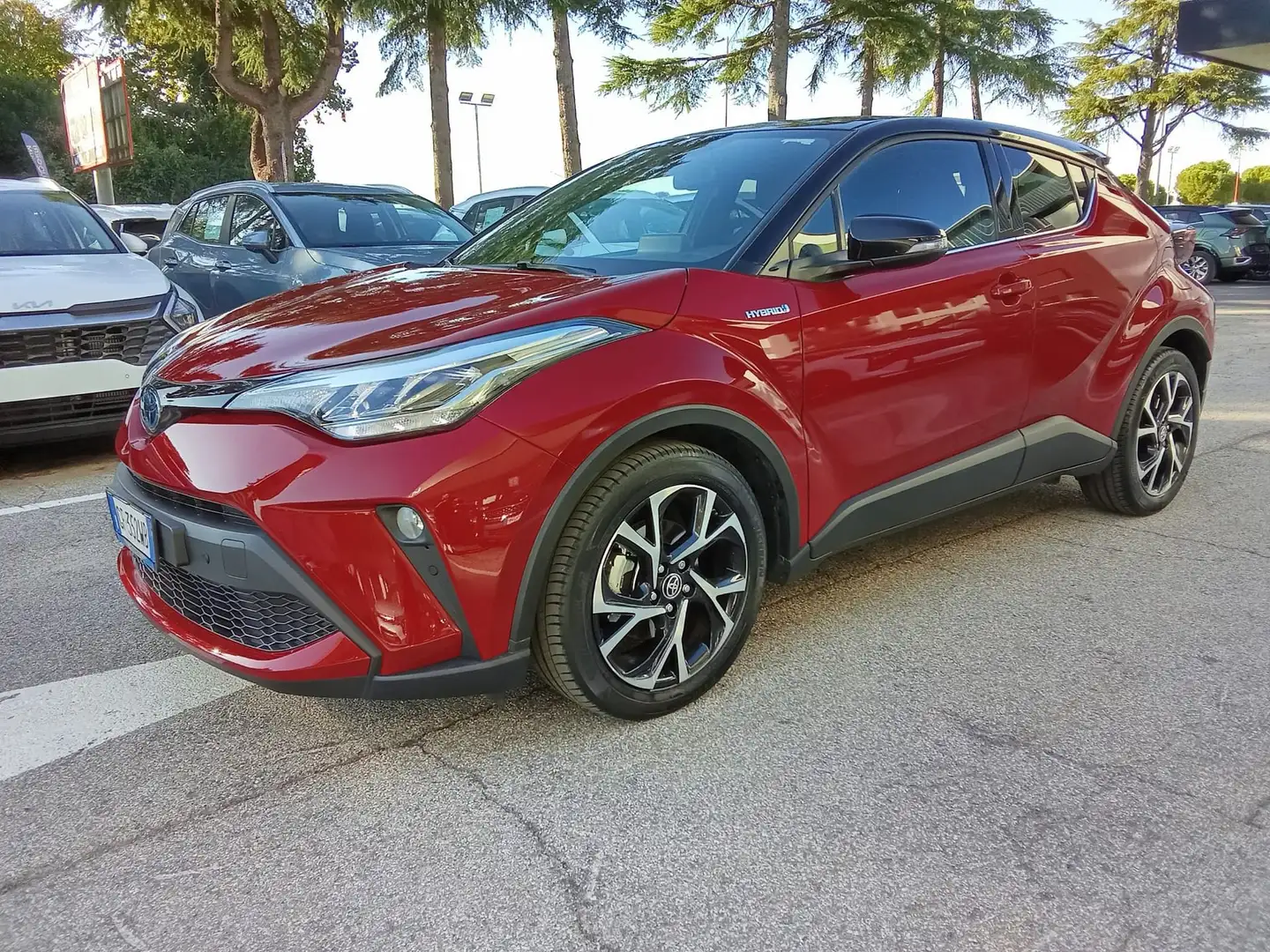 Toyota C-HR C-HR 2.0 Hybrid E-CVT Trend 152CV + ELETTRICO Rouge - 1