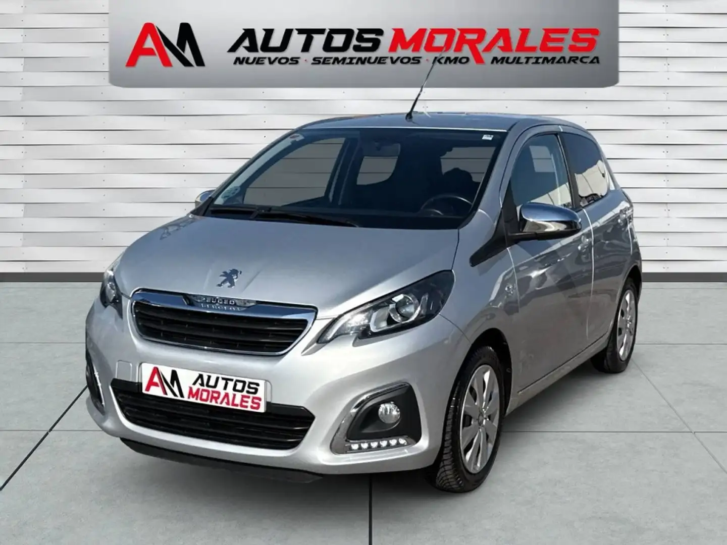 Peugeot 108 1.0 VTi S&S Active 72 Silber - 2