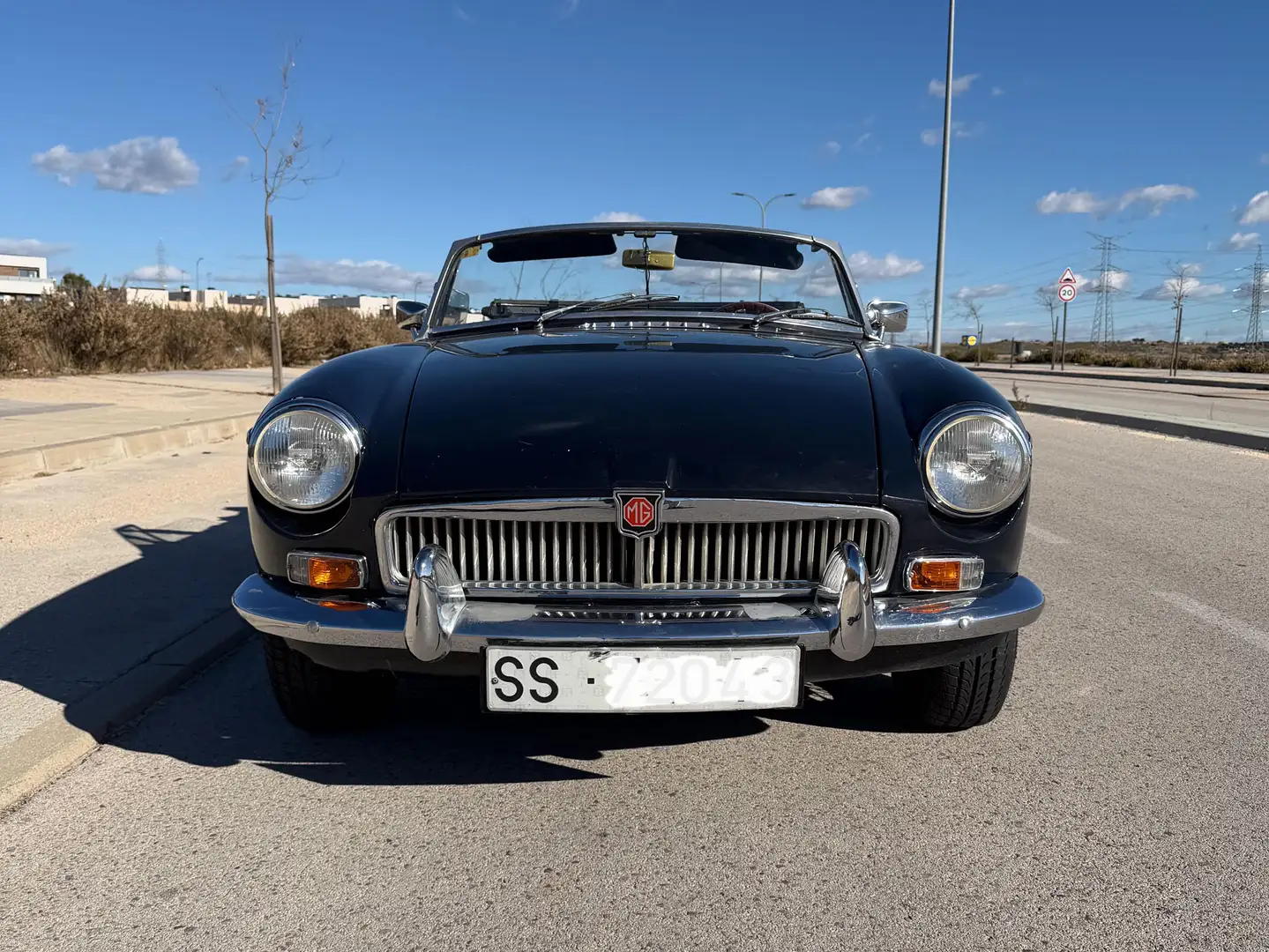 MG MGB MGB roadster serie I Blau - 1