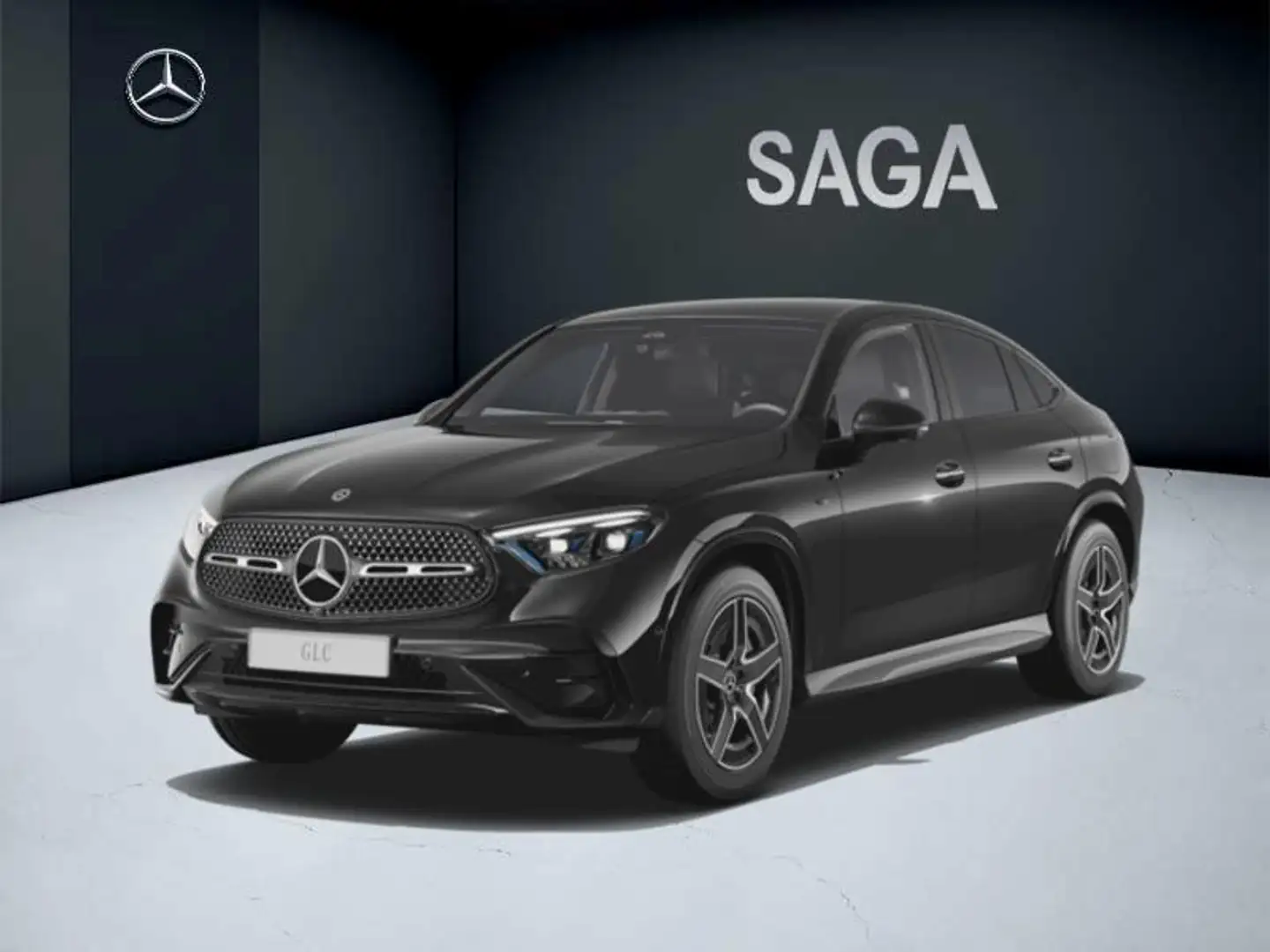 Mercedes-Benz GLC 300 300 de Coupé 4MATIC AMG Line Zwart - 1