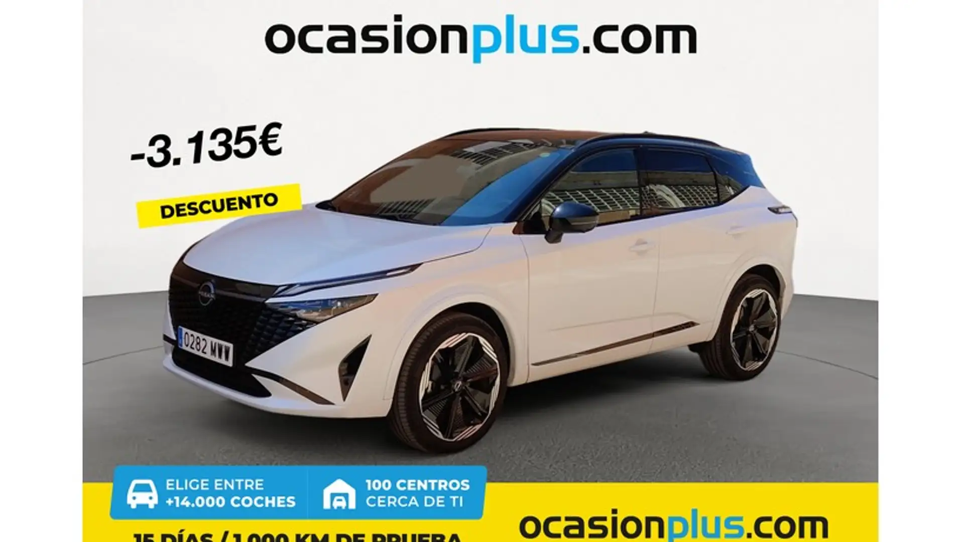 Nissan Qashqai 1.3 DIG-T mHEV 12V N-Design 4x2 Aut. 116kW Wit - 1