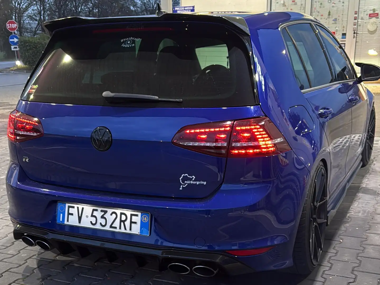 Volkswagen Golf R 7r 300cv dsg Blauw - 2