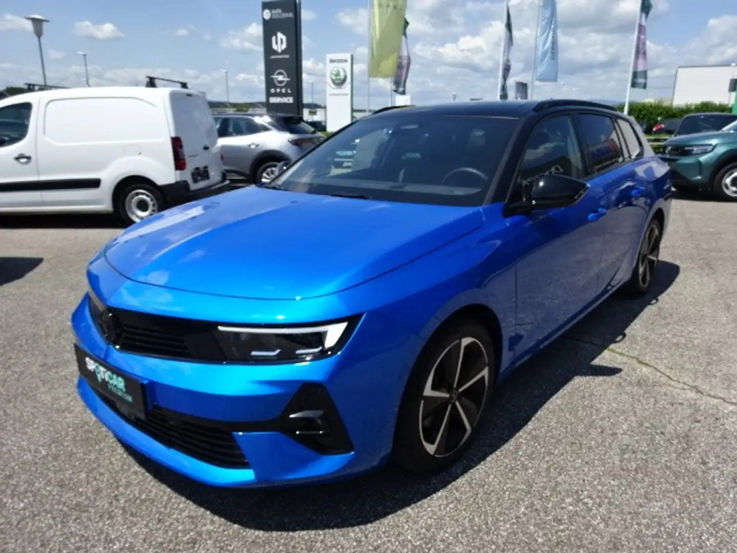Opel Astra ST 1,2 Turbo GS Aut. Bleu - 1