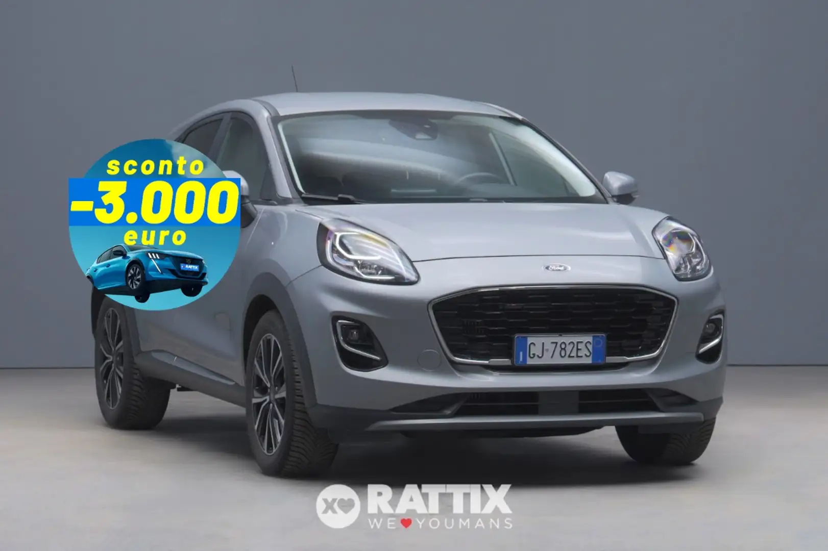 Ford Puma 1.0 Ecoboost Hybrid 125CV Titanium Grigio - 1