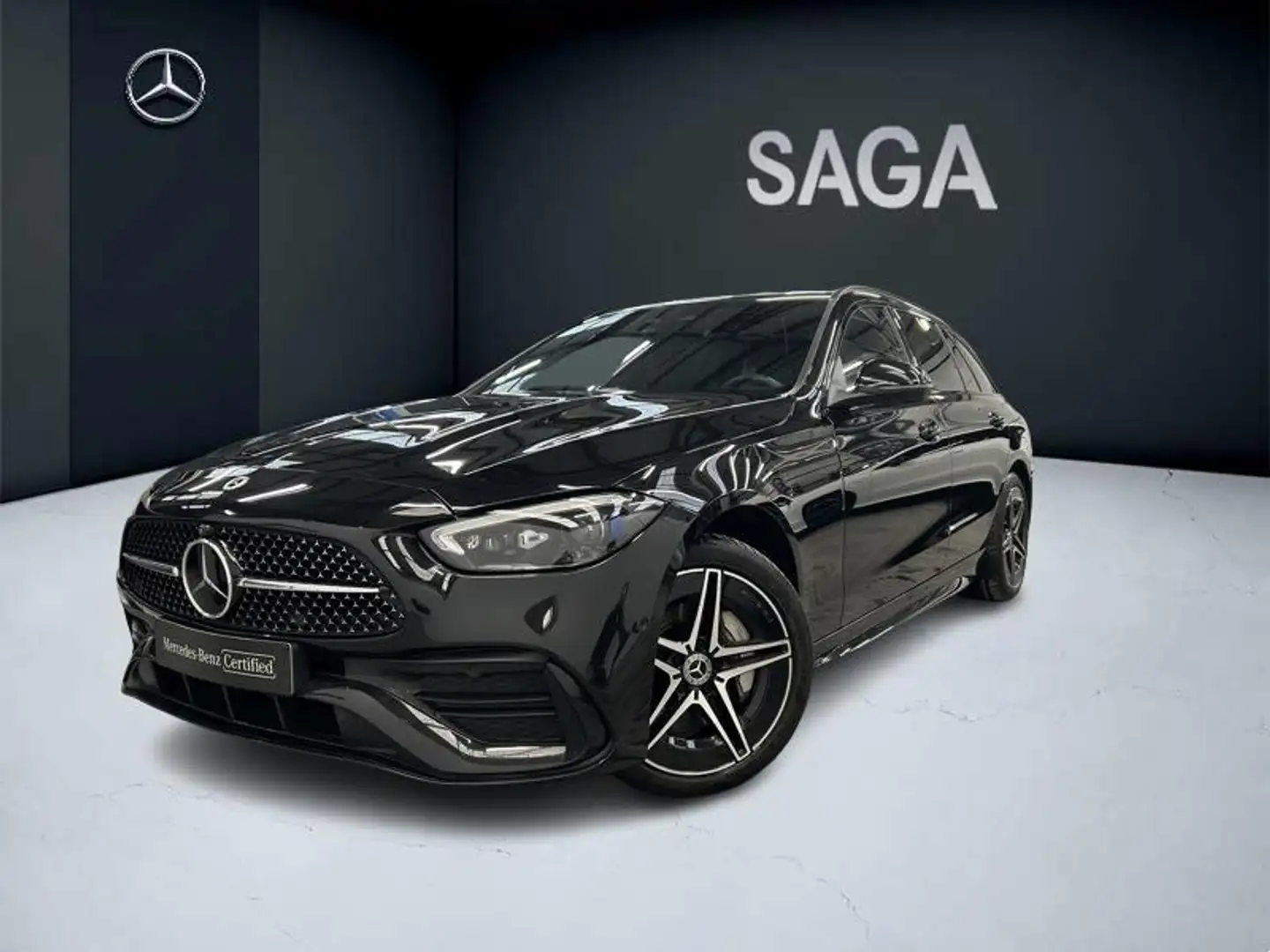 Mercedes-Benz C 300 e Break AMG Pack NIght Toit Pano Noir - 1