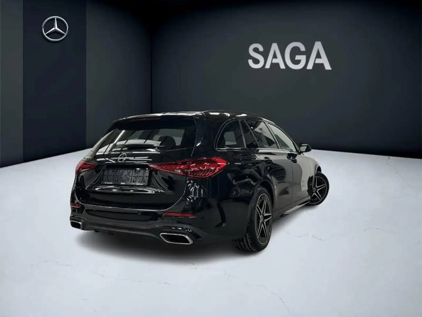 Mercedes-Benz C 300 e Break AMG Pack NIght Toit Pano Noir - 2