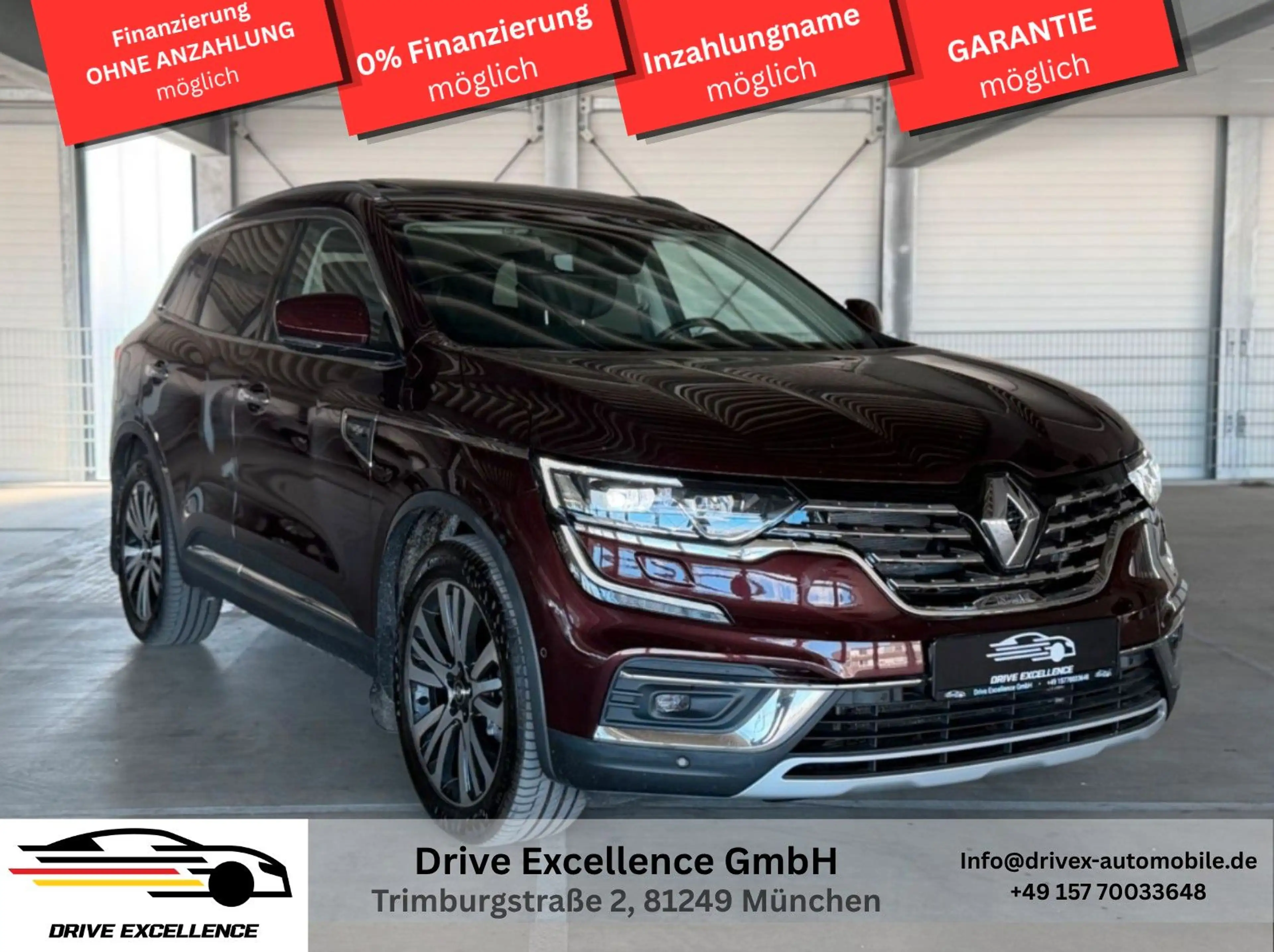 Renault Koleos Initiale AUT AHK RKAM CarPl TEMP MAS PANO