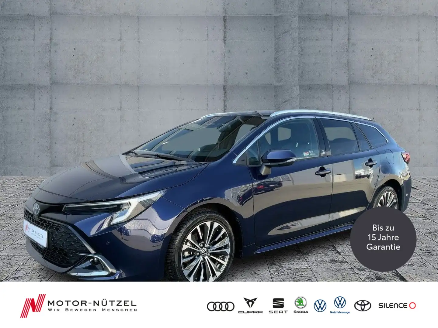 Toyota Corolla TS 1.8 Hybrid TEAM D LED+NAV+ACC+RFK+SHZ Blau - 1
