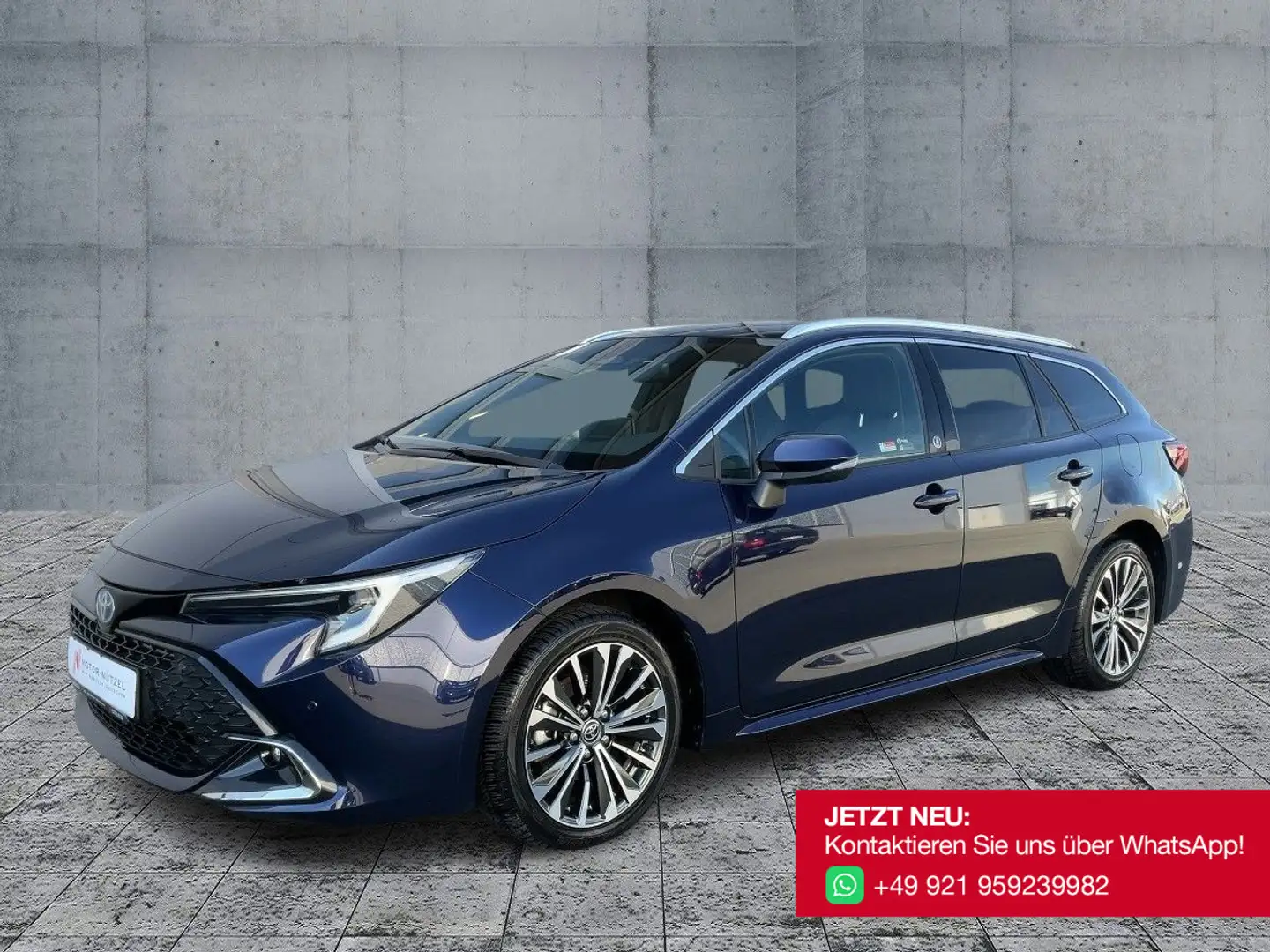 Toyota Corolla TS 1.8 Hybrid TEAM D LED+NAV+ACC+RFK+SHZ Blau - 2