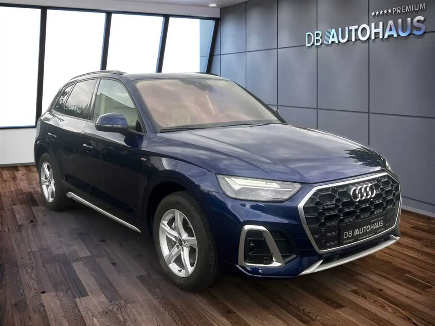 Audi Q5 S line 40 2.0 TDI quattro S-tronic Bleu - 2