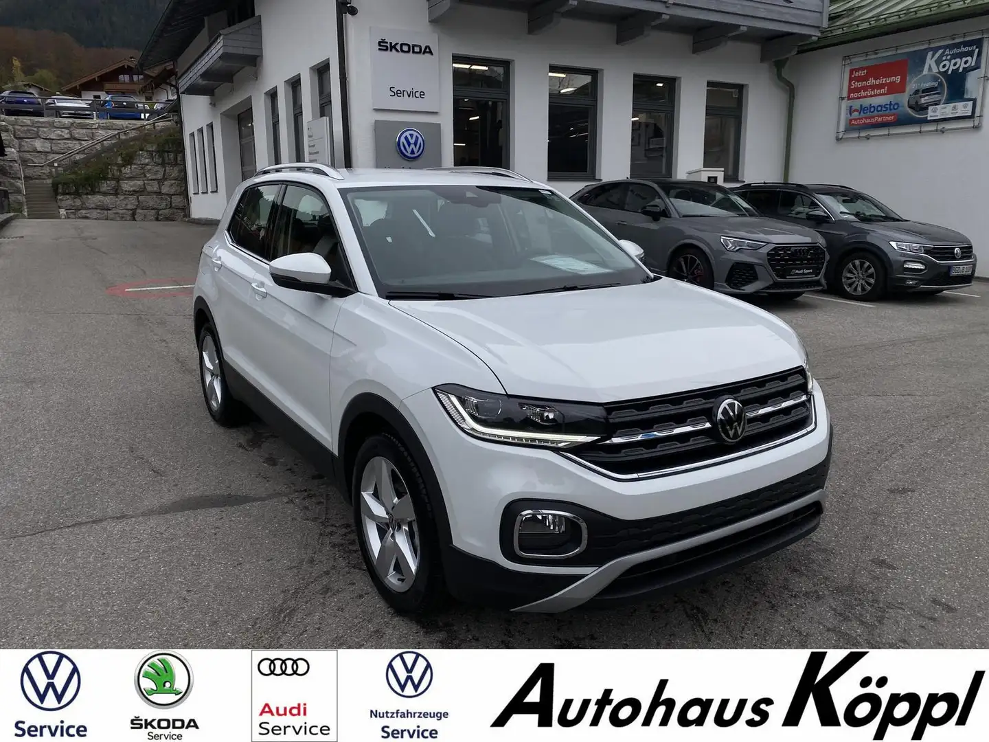 Volkswagen T-Cross 1.5 TSI DSG Style AHK App SH Klima RFK Wit - 1