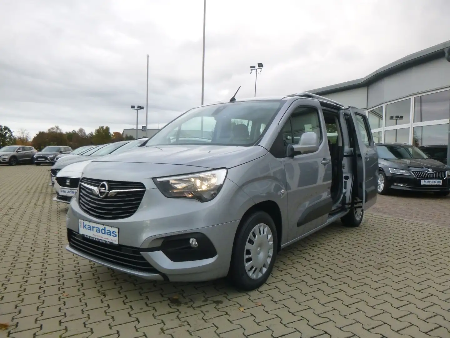 Opel Combo Life E AHK/Navi/Einparkhilfe Gris - 1