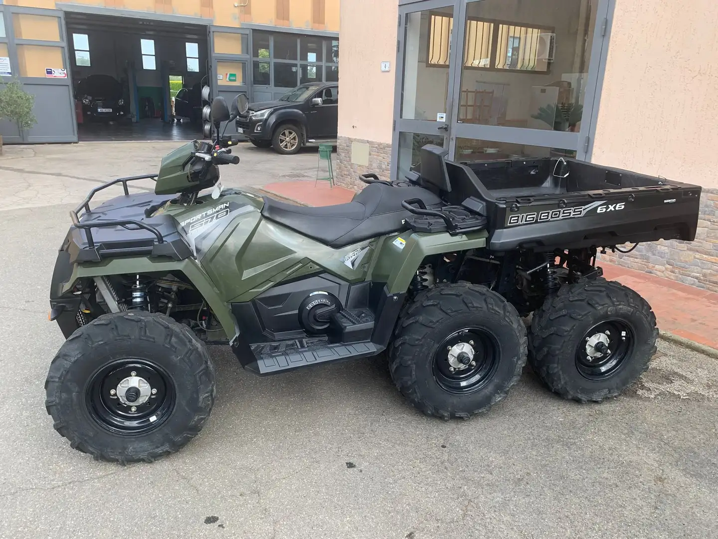 Polaris Sportsman 570 BIG BOSS 570 6X6 T3 AGRICOLA Verde - 1