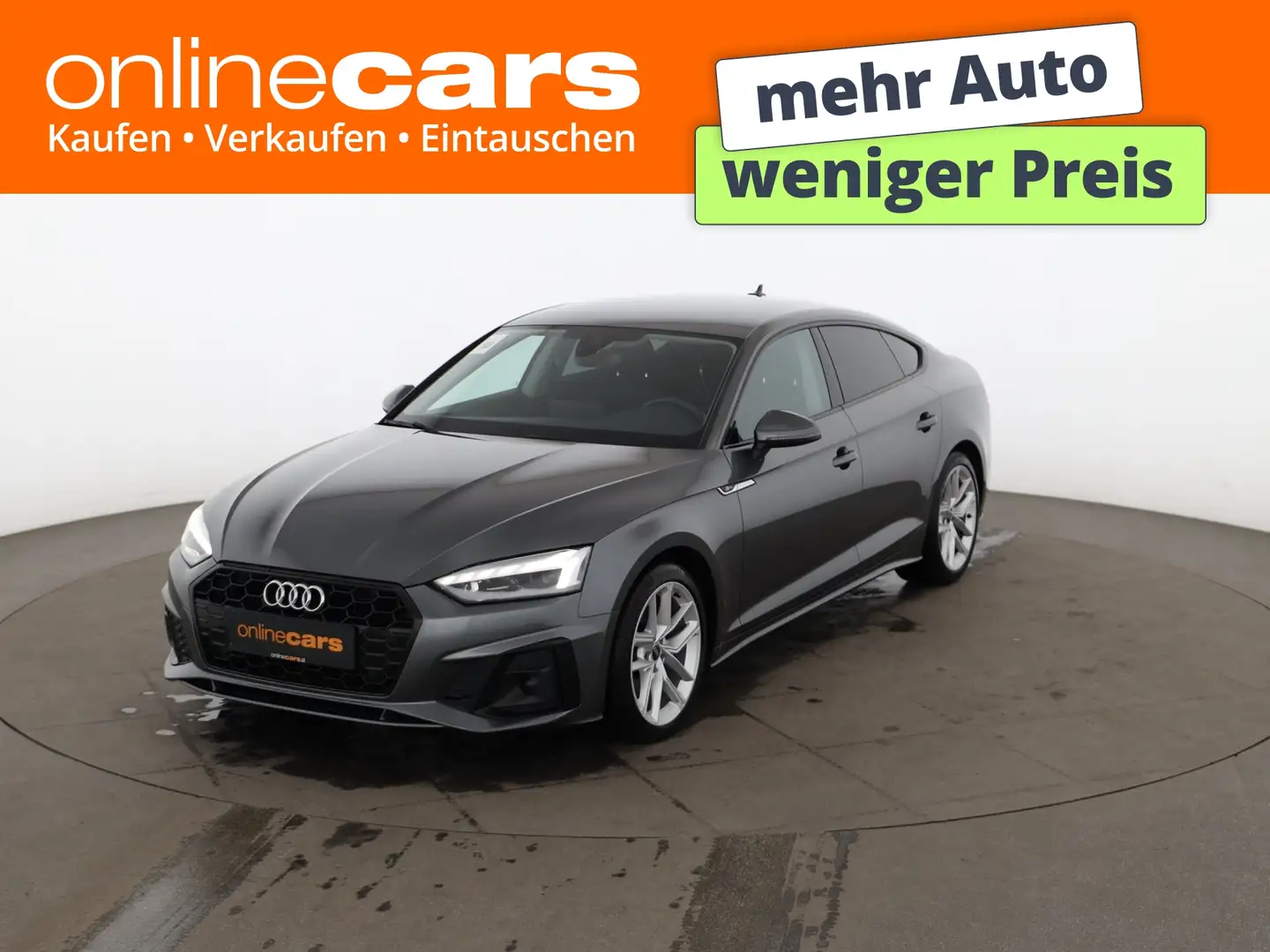 Audi A5 SB 30 TDI S-LINE Aut LED LEDER DIGITAL-TACHO Grau - 1