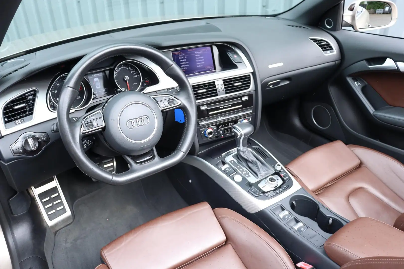 Audi A5 Cabriolet 3.0 TFSI 272PK QUATTRO *62.048KM.!* Beige - 2