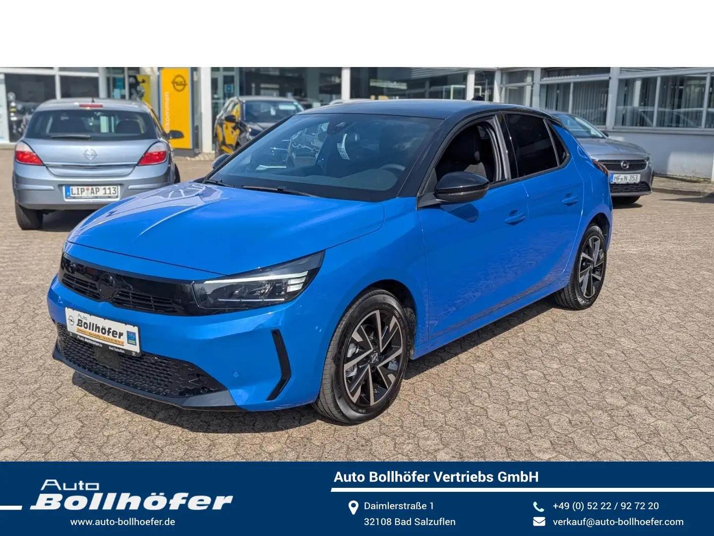 Opel Corsa 1.2 GS NAVI/PDC V+H+CAM/KlimaAT/Keyless Blau - 1