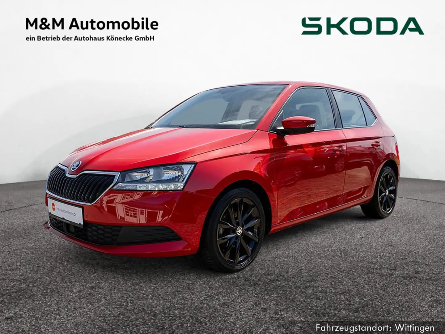 Skoda Fabia 1.0 TSI Ambition "Aktionsfahrzeug" ALU Rouge - 1