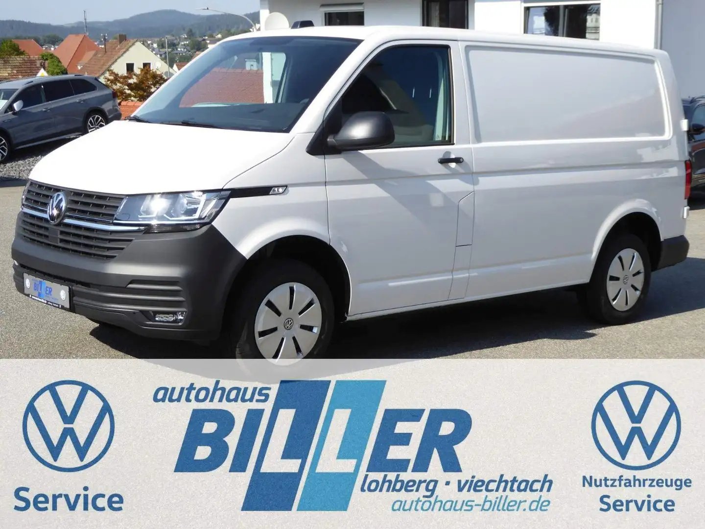 Volkswagen T6 Transporter T6.1 2.0 TDI Kasten KR Flügelt|Kam|AppCon|Klima Blanco - 1