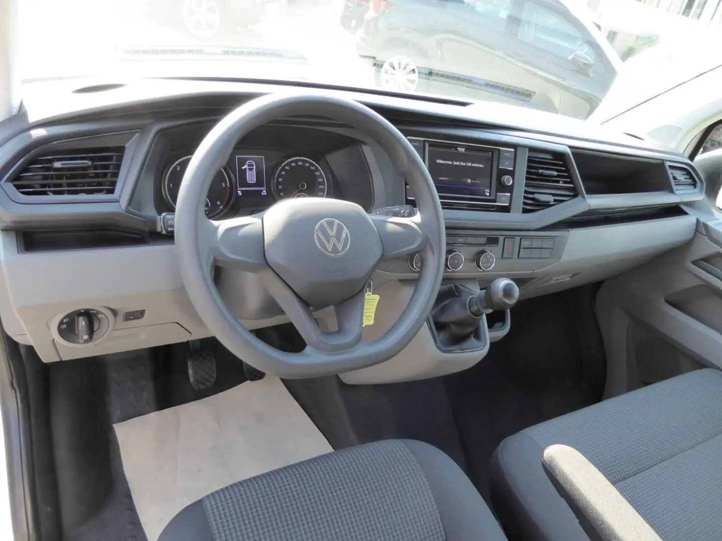Volkswagen T6 Transporter T6.1 2.0 TDI Kasten KR Flügelt|Kam|AppCon|Klima Blanco - 2