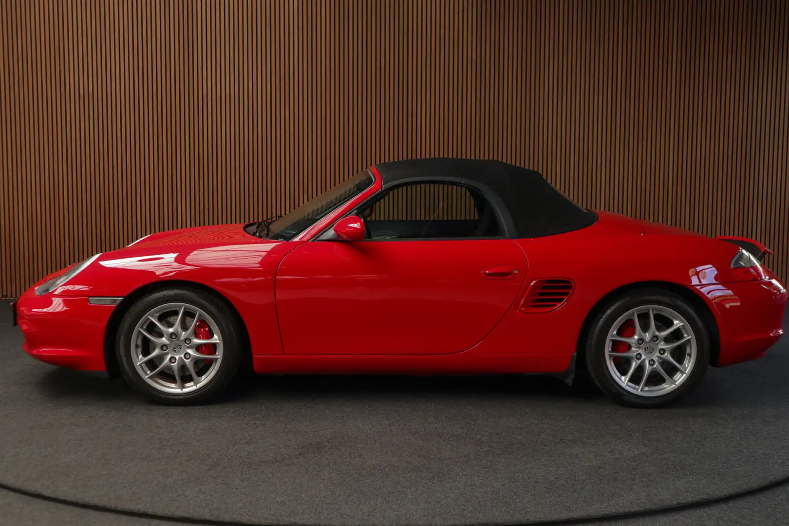Porsche Boxster S 3.2 V6 Leer + alcantara Dealer onderhouden BTW a Rood - 2